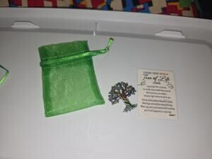 Ganz Tree of Life Charm with Green Pouch